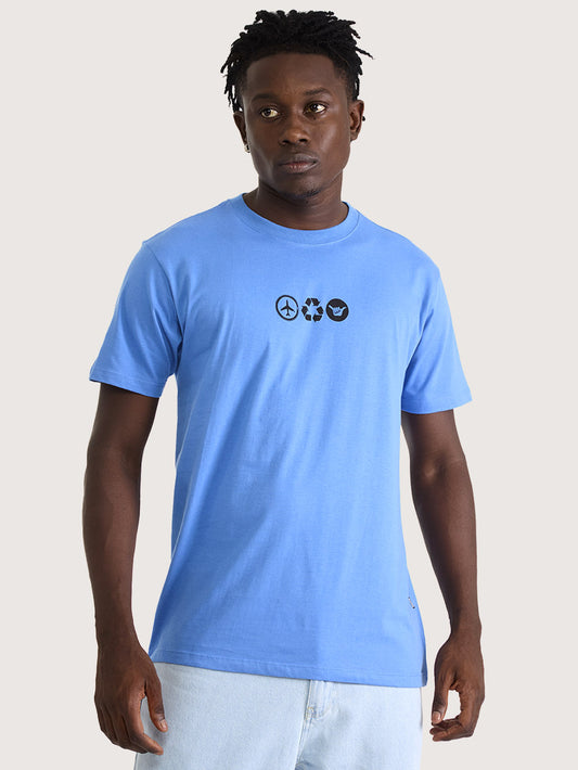 Camiseta Manga Curta Hang Loose Air Azul