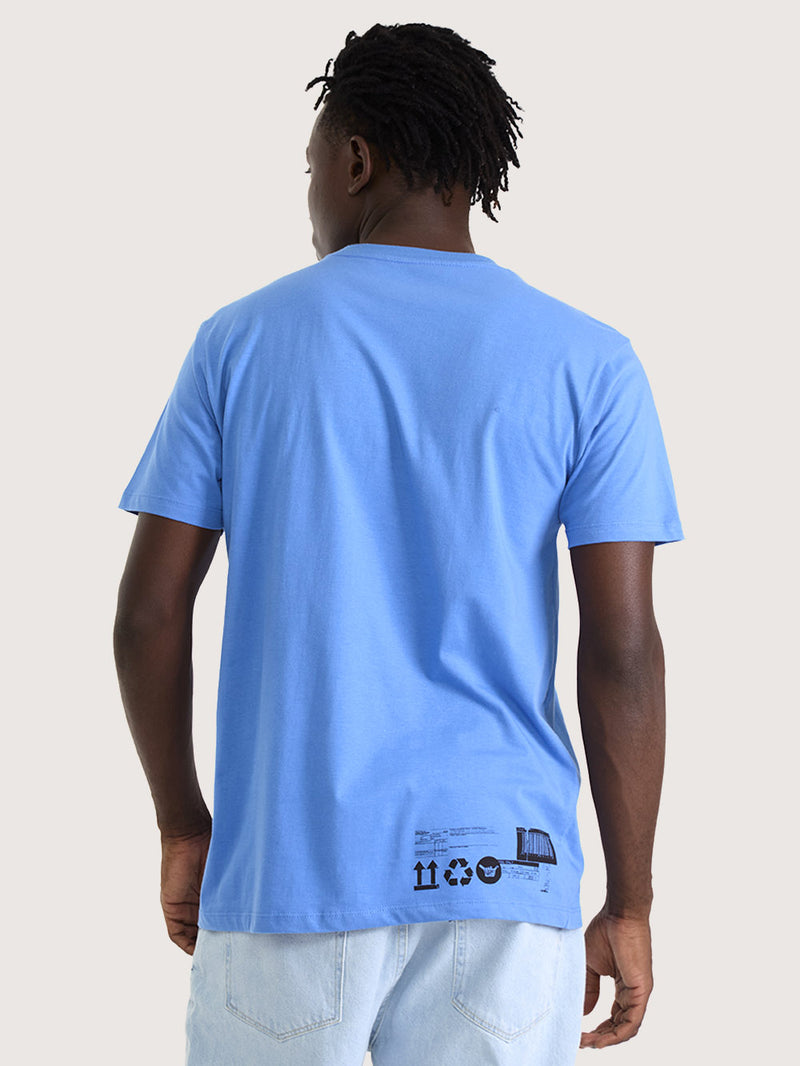 Camiseta Manga Curta Hang Loose Air Azul