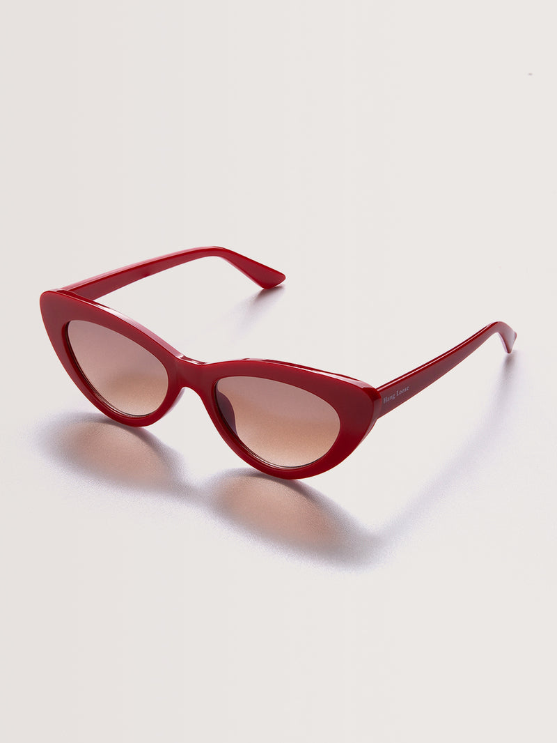 Óculos Hang Loose Cat Eye Vermelho