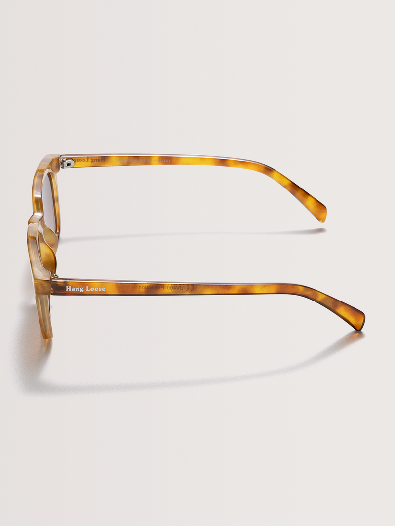 Óculos de Sol Quadrado Tartaruga Hang Loose Gala