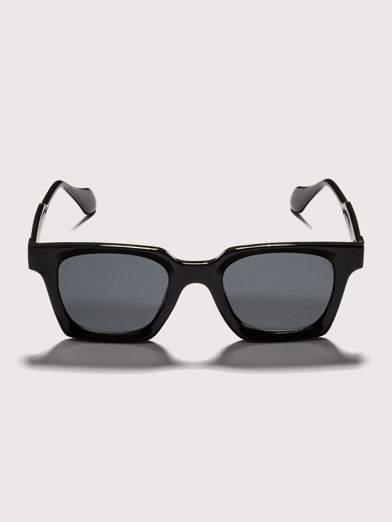 Óculos de Sol Quadrado Preto Hang Loose Black Diamond