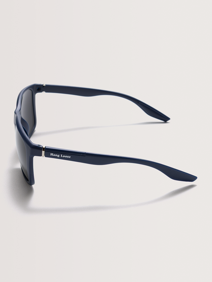 Óculos de Sol Quadrado Azul Hang Loose Eclipse