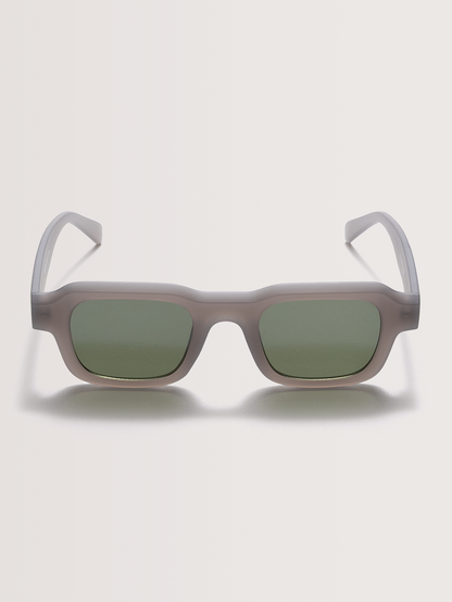 Óculos de Sol Retangular Cinza Hang Loose Âmbar