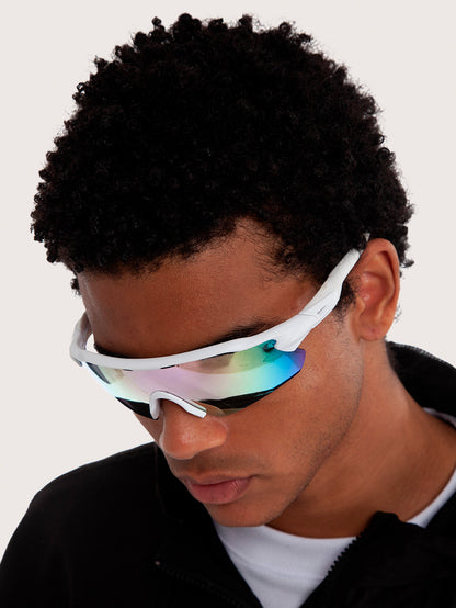 Óculos de Sol Esportivo Branco Hang Loose Rush