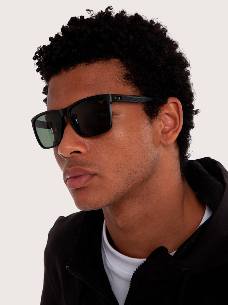 Óculos de Sol Masculino Preto Hang Loose Sunset
