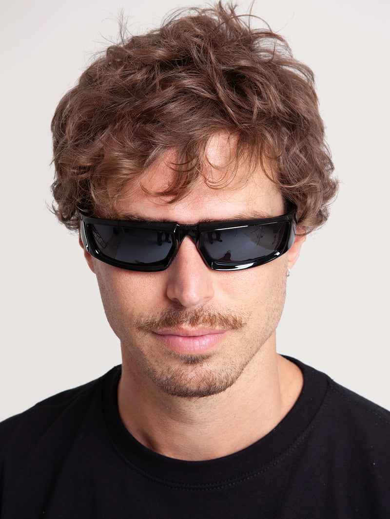 Óculos de Sol Preto Hang Loose Speedy