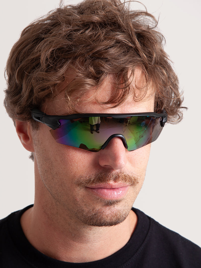 Óculos de Sol Esportivo Preto Hang Loose Magnetic