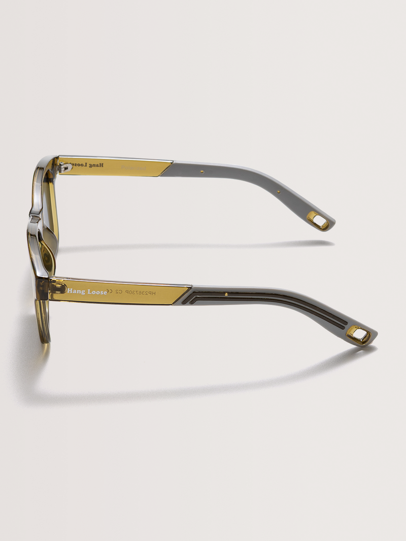 Óculos de Sol Verde Translúcido Hang Loose Olive