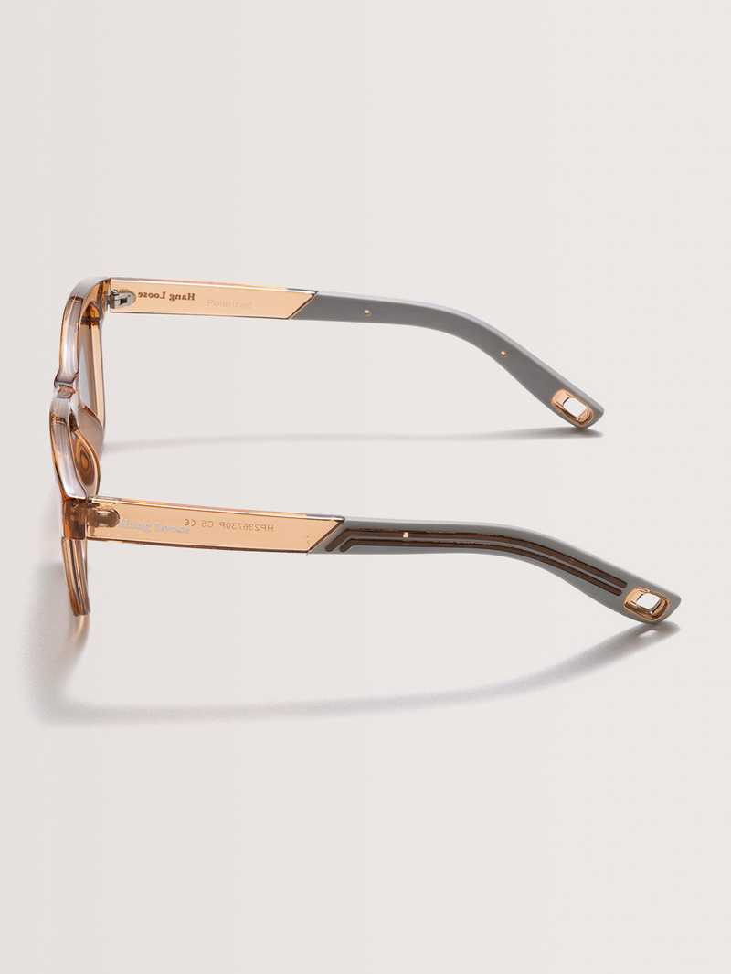 Óculos de Sol Quadrado Caramelo Hang Loose Brown Sugar