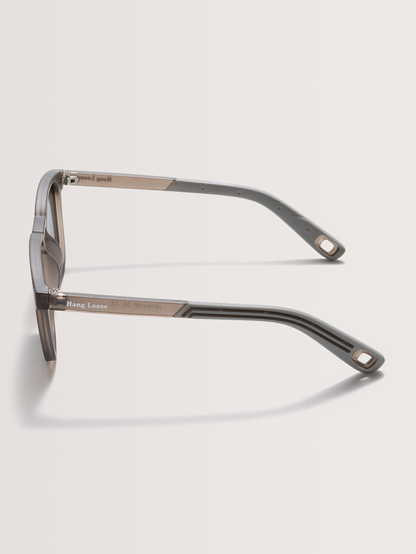 Óculos de Sol Quadrado Cinza Hang Loose Cinematique