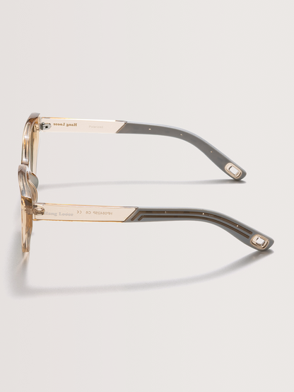 Óculos de Sol Translúcido Rosé Hang Loose Square Cat