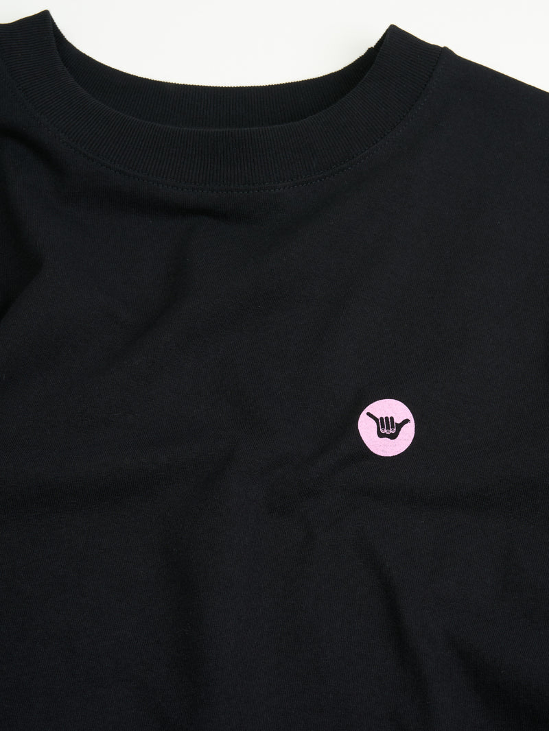 Camiseta Especial Preta Hang Loose Surftimes