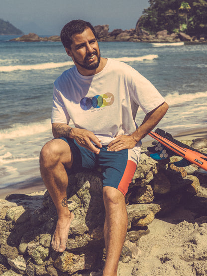 Boardshorts 20 Azul Hang Loose Classic