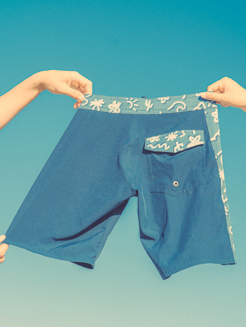 Boardshorts Hang Loose Juvenil Summer Block Kids Collection