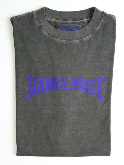 Camiseta Especial Preta Hang Loose Haze