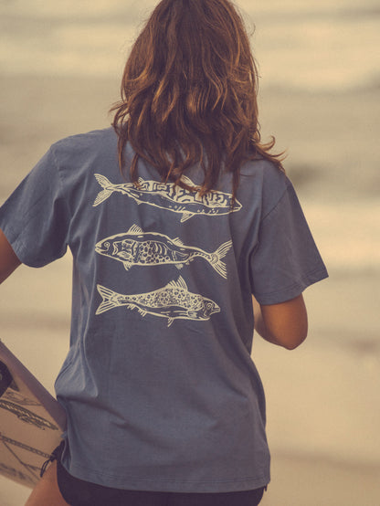 Camiseta Especial Hang Loose Juvenil Fish Kids Collection