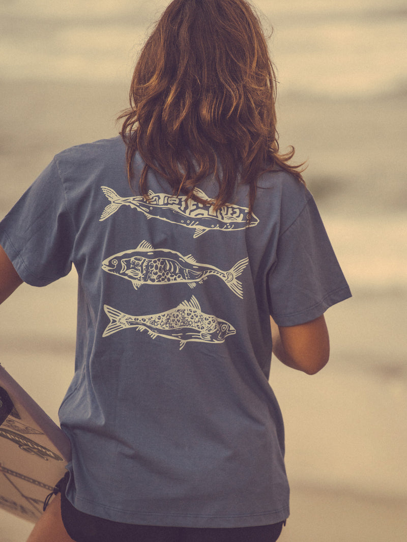 Camiseta Especial Hang Loose Juvenil Fish Kids Collection
