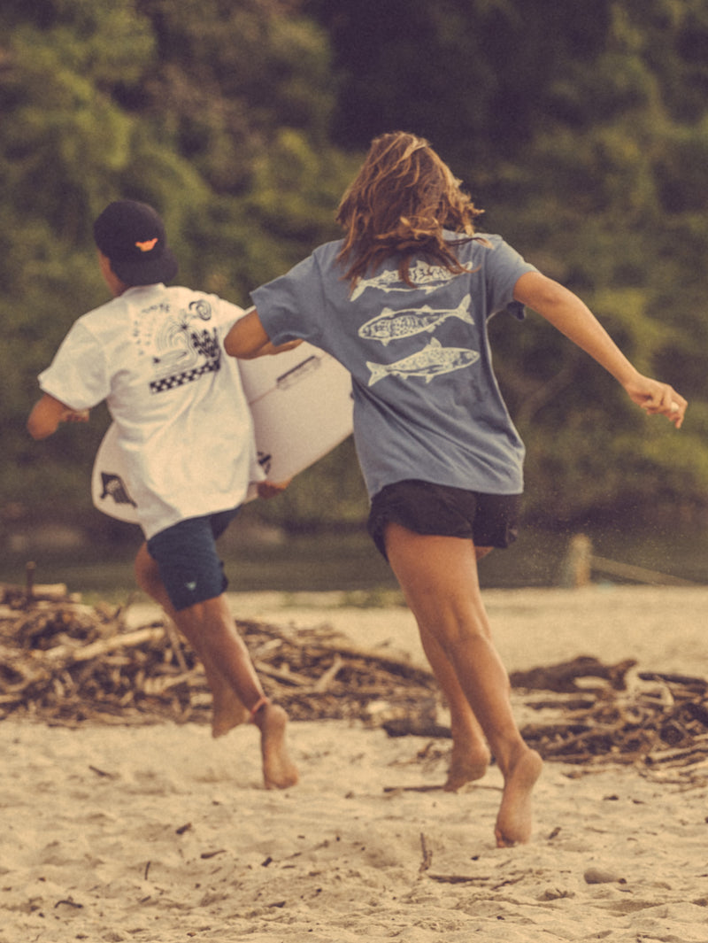 Camiseta Especial Hang Loose Juvenil Fish Kids Collection