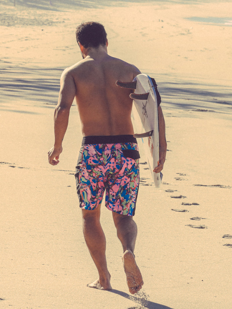 Boardshorts 18 Estampado Hang Loose Fullmelted