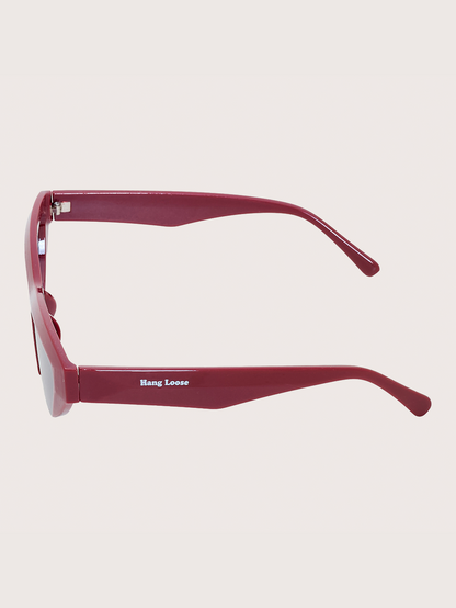 Óculos de Sol Feminino Vinho Hang Loose