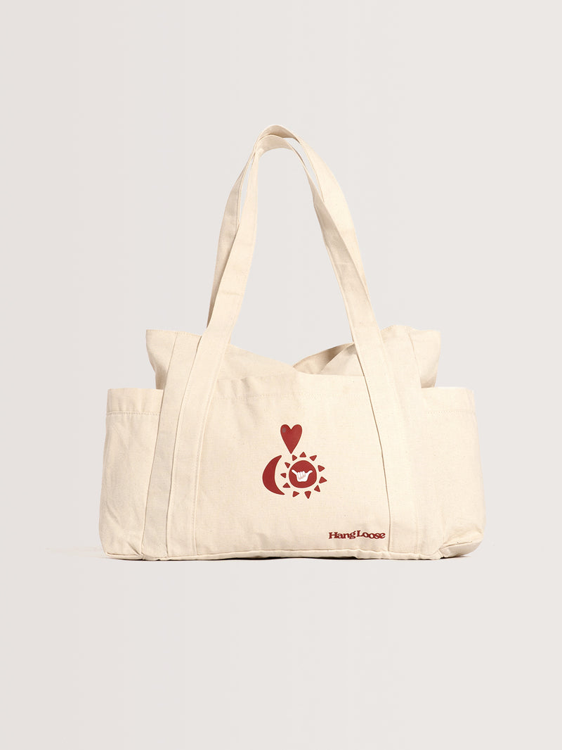 Bolsa Tote Areia Hang Loose Deserve