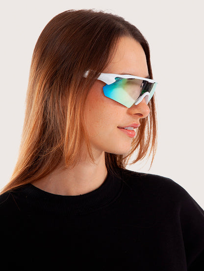 Óculos de Sol Esportivo Branco Hang Loose Rush