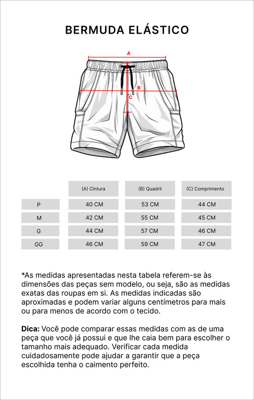 Tabela de medidas