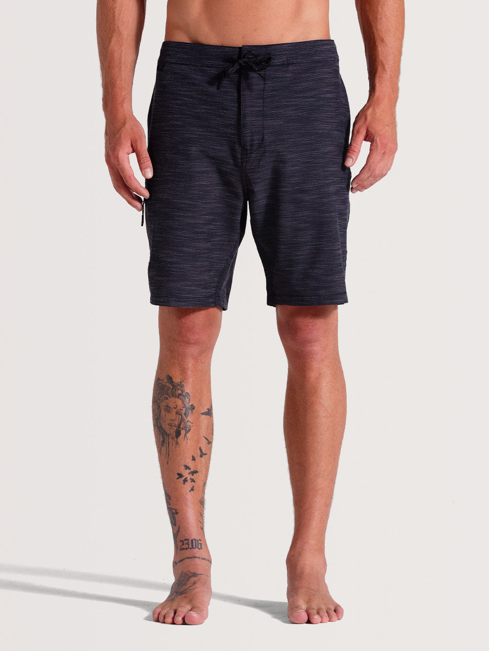 Bermuda Híbrida 19 pol Preto Zippy | Hang Loose – Hang Loose Brasil