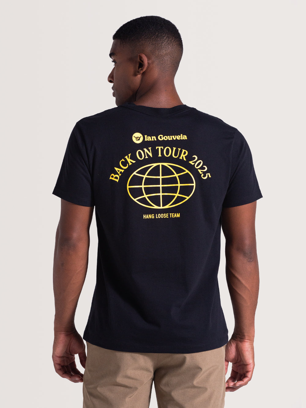 Camiseta Preta Manga Curta Hang Loose Ian Gouveia – Hang Loose Brasil