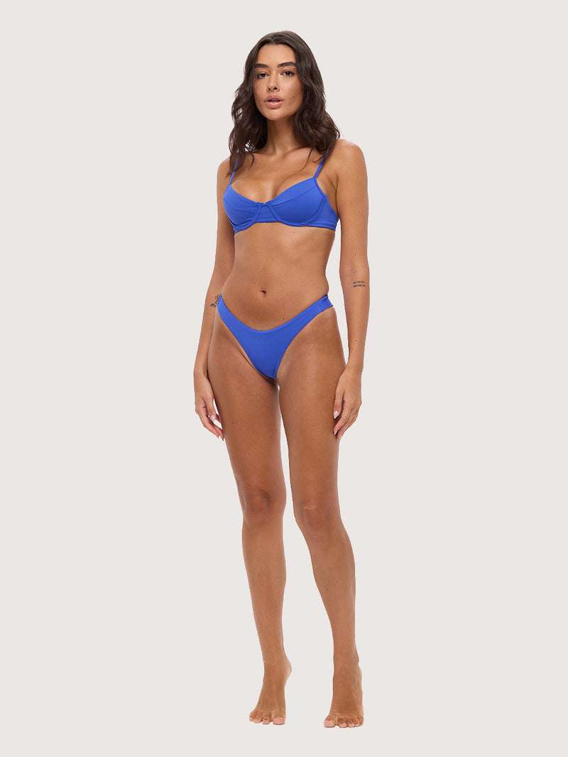 Biquíni Meia Taça Azul Hang Loose Cup