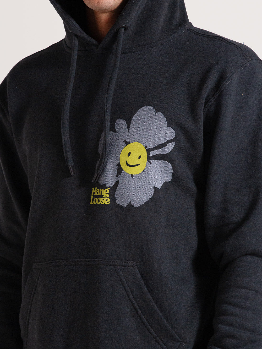 Moletom Canguru Cinza Venice | Black Friday Hang Loose – Hang