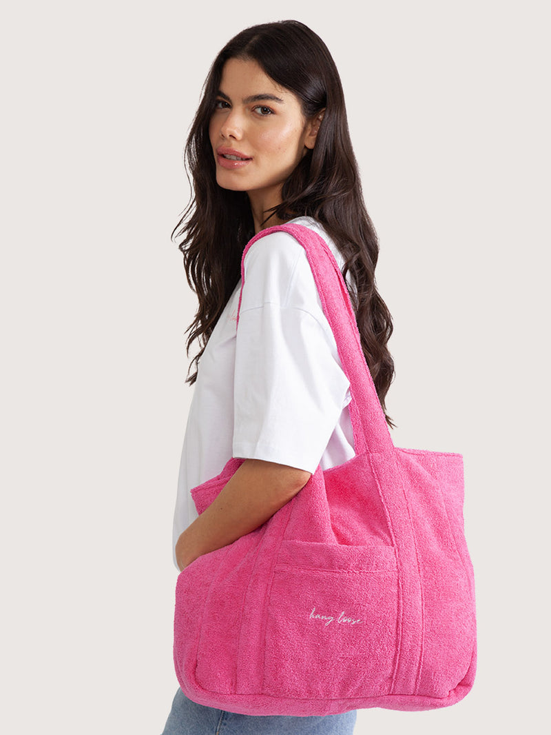 Bolsa Atoalhada Hang Loose Hibiscus Rosa