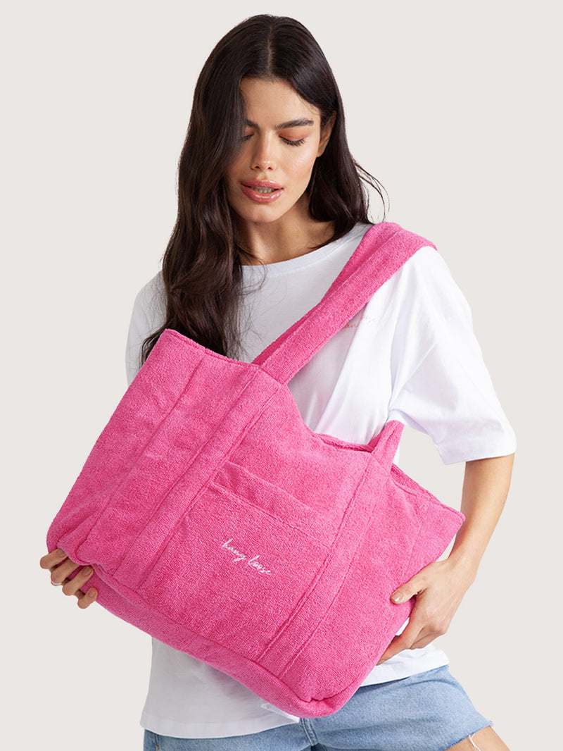 Bolsa Atoalhada Hang Loose Hibiscus Rosa