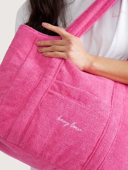 Bolsa Atoalhada Hang Loose Hibiscus Rosa